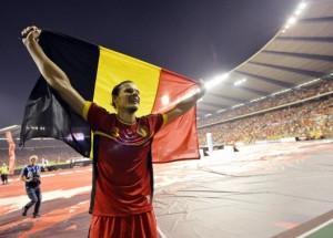 van buyten drapeau belgique joueur football